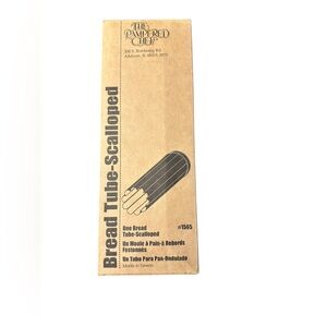 Pampered Chef Bread Tube-Scalloped